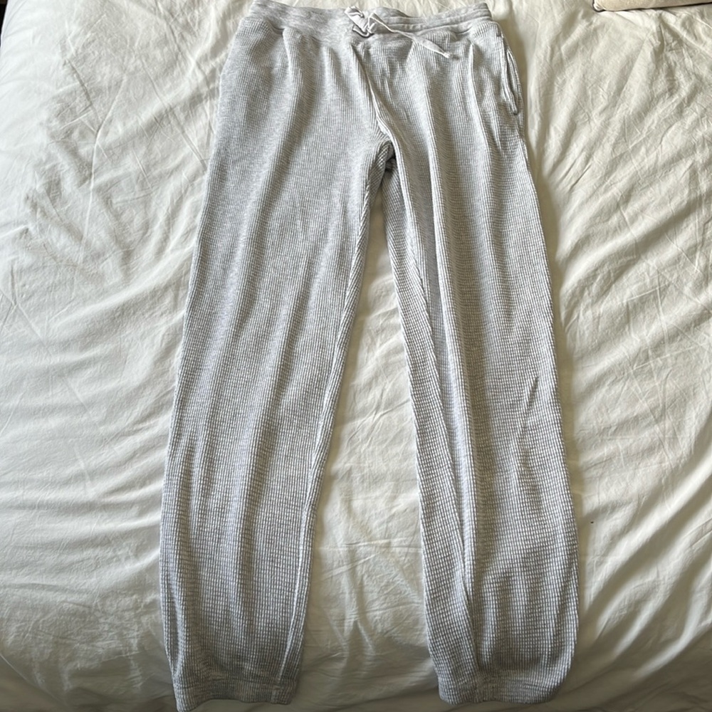 TNA Light Grey Waffle Jogger